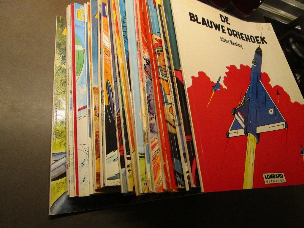 Dan Cooper - 25 titels - zo goed als nieuw - herdruks, Boeken, Albert weinberg, Ophalen of Verzenden, Zo goed als nieuw, Meerdere stripboeken