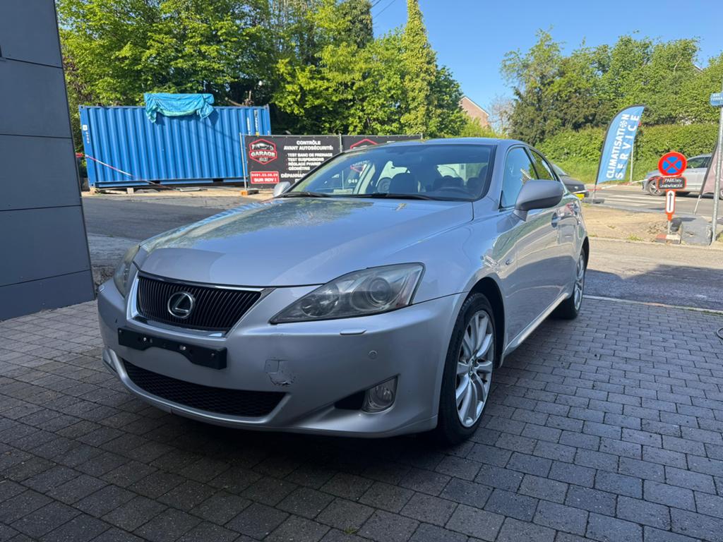 Lexus is220d, Auto's, Lexus, Achterwielaandrijving, Zwart, Leder, 5 deurs