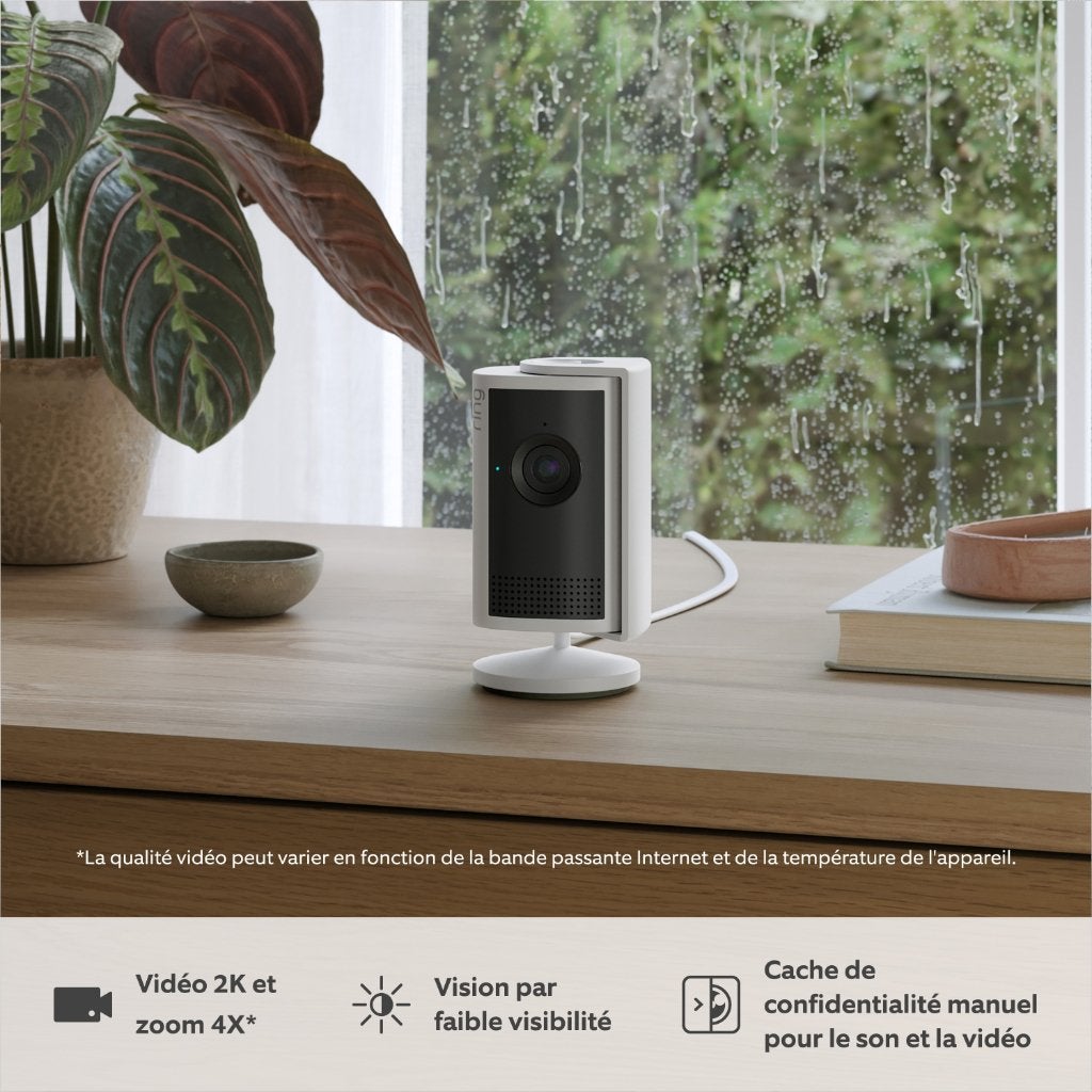 Caméra Ring Indoor 2K Plus neuve, Audio, Tv en Foto, Ophalen, Nieuw, Binnencamera