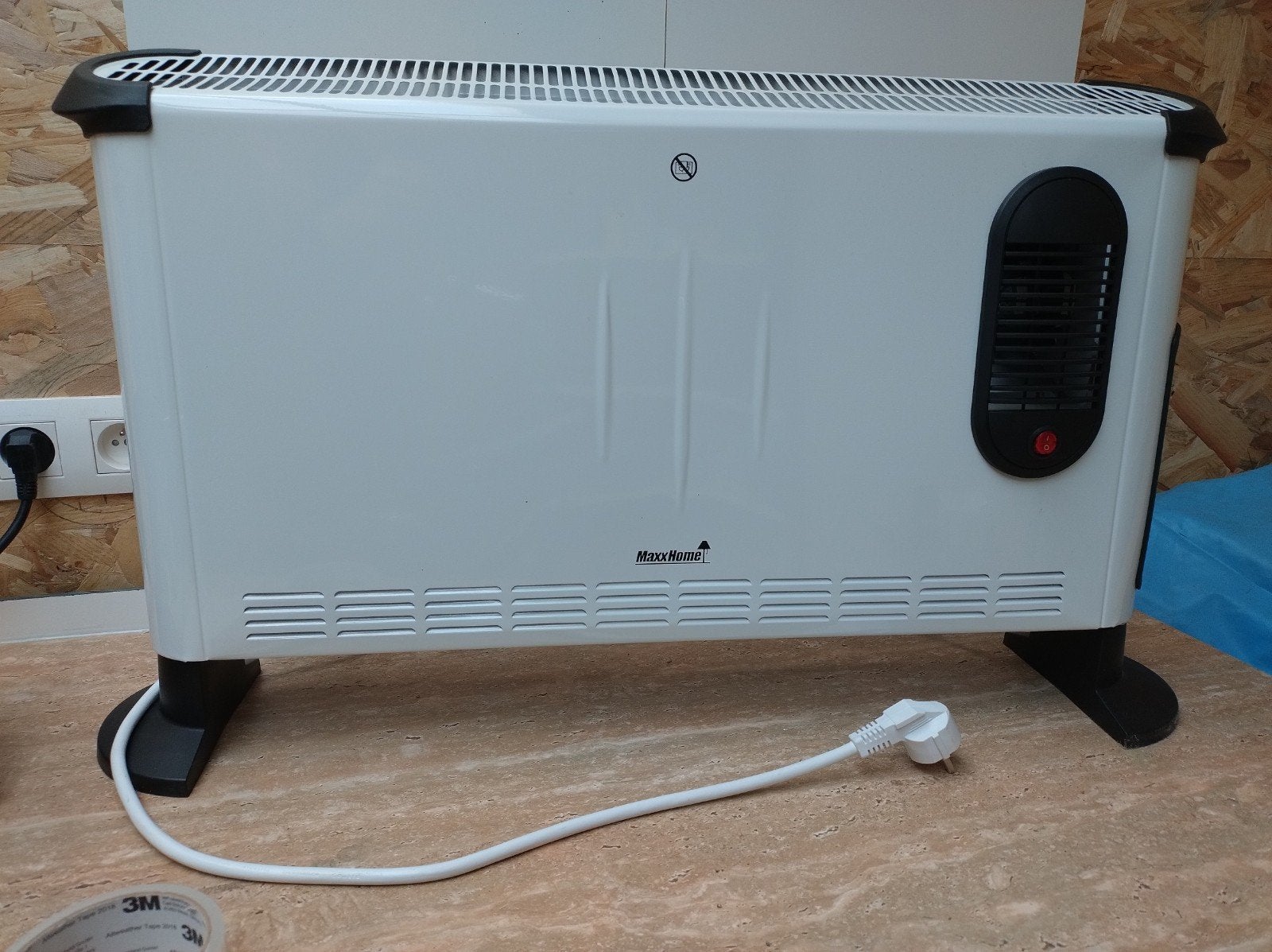 MAXX Home convector kachel met thermostaat, 800 watts ou plus, Comme neuf, Enlèvement, Haut rendement (HR)
