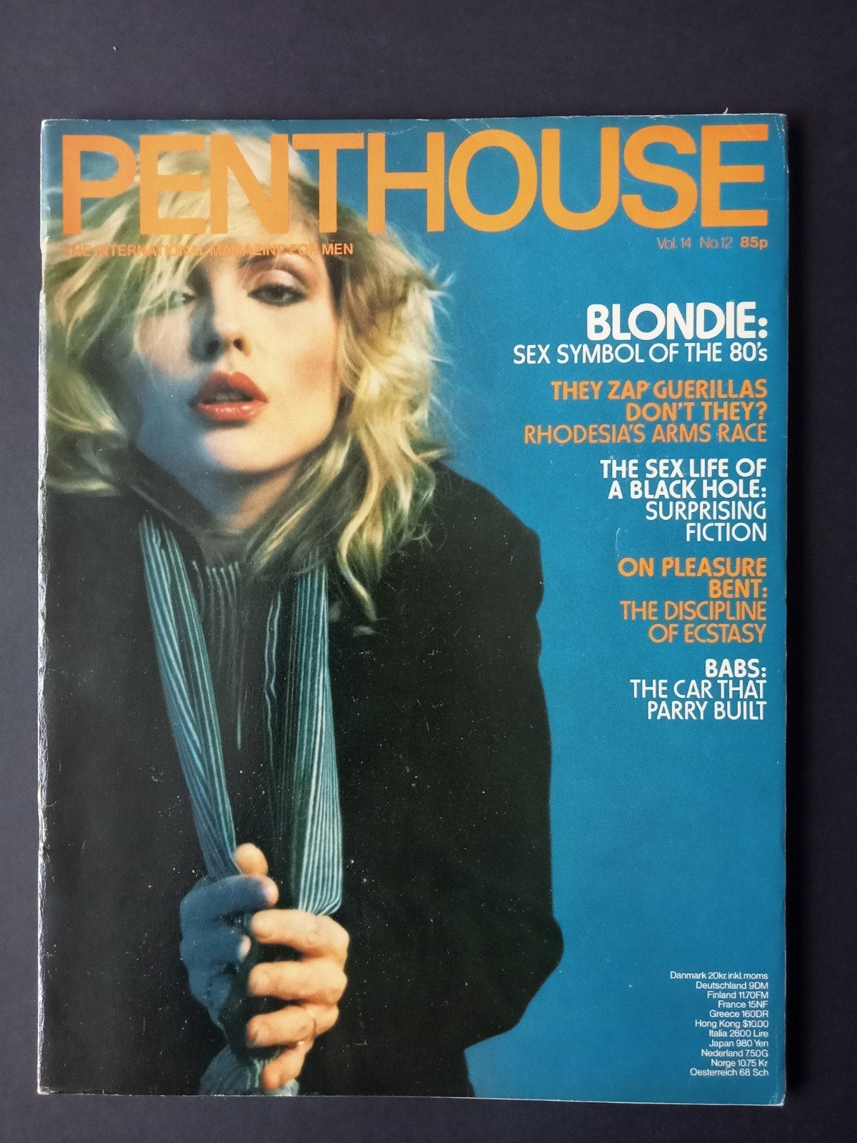 Interview met Blondie UK Penthouse 1980, Ophalen of Verzenden