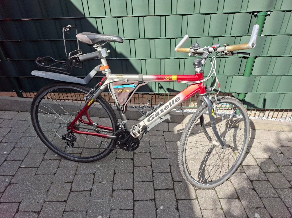 fiets, Ophalen, Gebruikt, Velgrem, Versnellingen