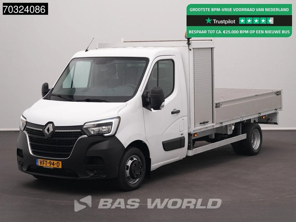 Renault Master 145PK Open Laadbak Dubbellucht Trekhaak LED A, Autos, Camionnettes & Utilitaires, Entreprise, Achat, Air conditionné