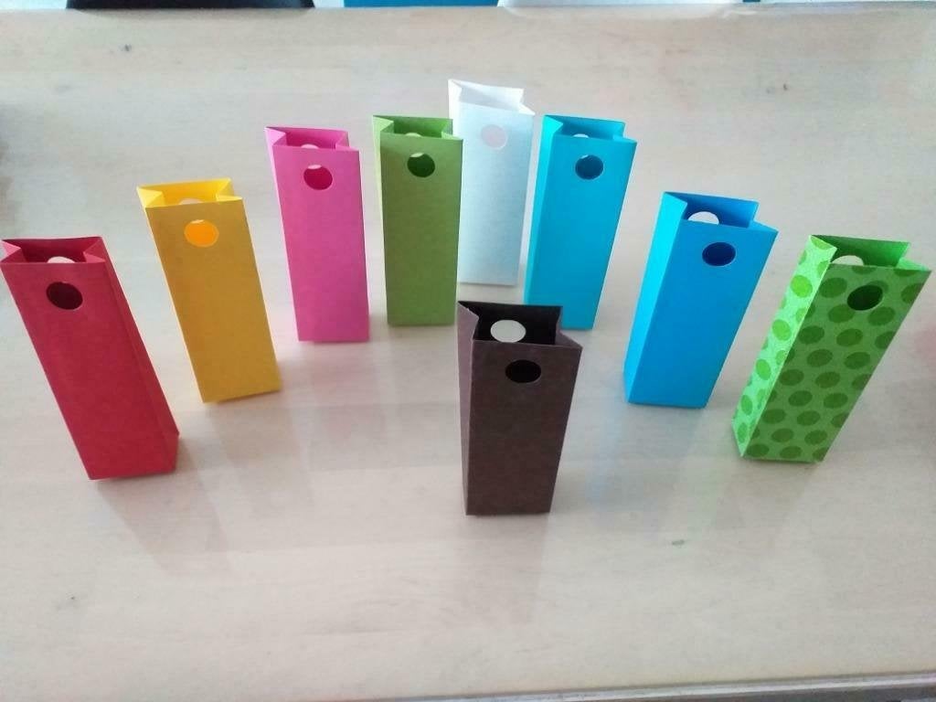 Leuke hoge doosjes met gat collectie UITVERKOOP, Ophalen of Verzenden, Nieuw, Kraamcadeau