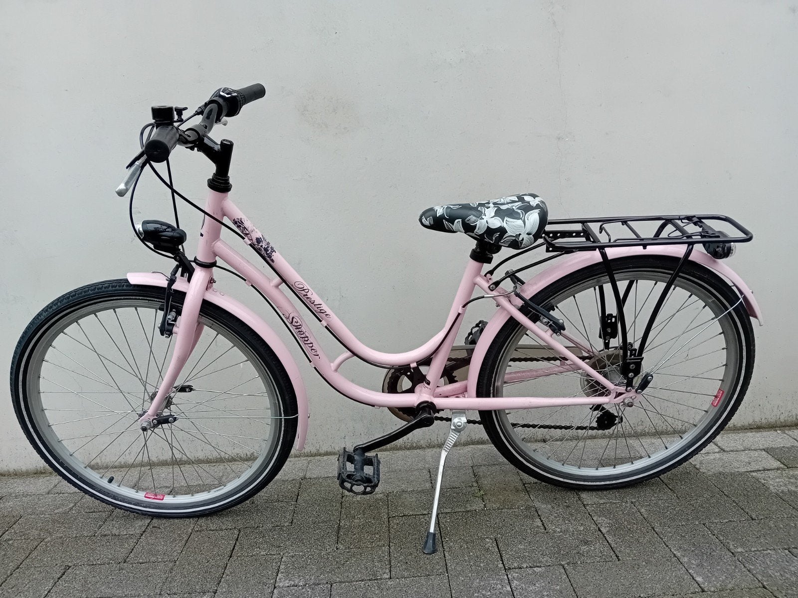 Meisjesfiets Prestige Shopper 24inch 6speed NIEUWPRIJS 369€, Fietsen en Brommers, Fietsen | Kinderfietsjes, Gebruikt, Velgrem