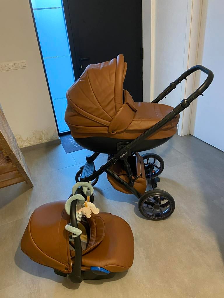 Buggy P’tit Chou met maxicosi, Enfants & Bébés, Poussettes & Combinaisons, Utilisé, Poussette combi, Autres marques, Avec siège auto