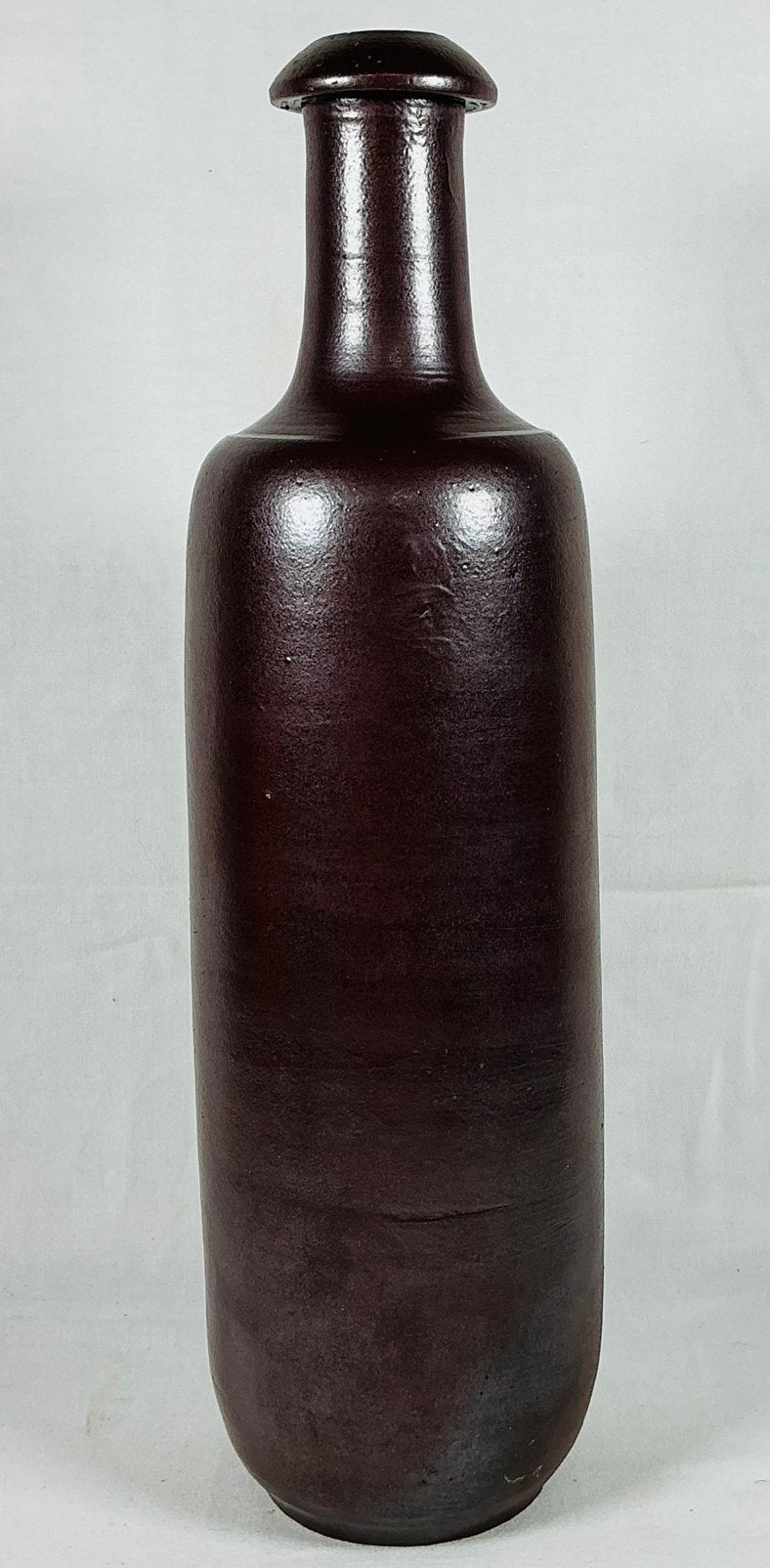 Jean Dubost vintage keramiek vaas fles kruik aardewerk, Ophalen of Verzenden, Huis en Inrichting