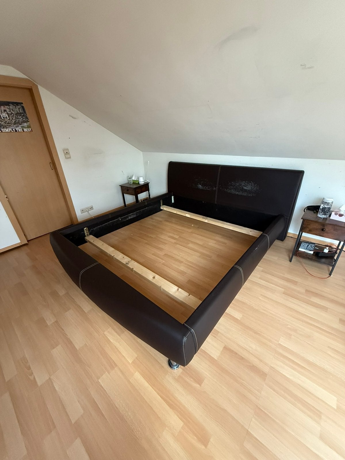 Bed frame te koop 180x200cm., Ophalen, Gebruikt, Tweepersoons