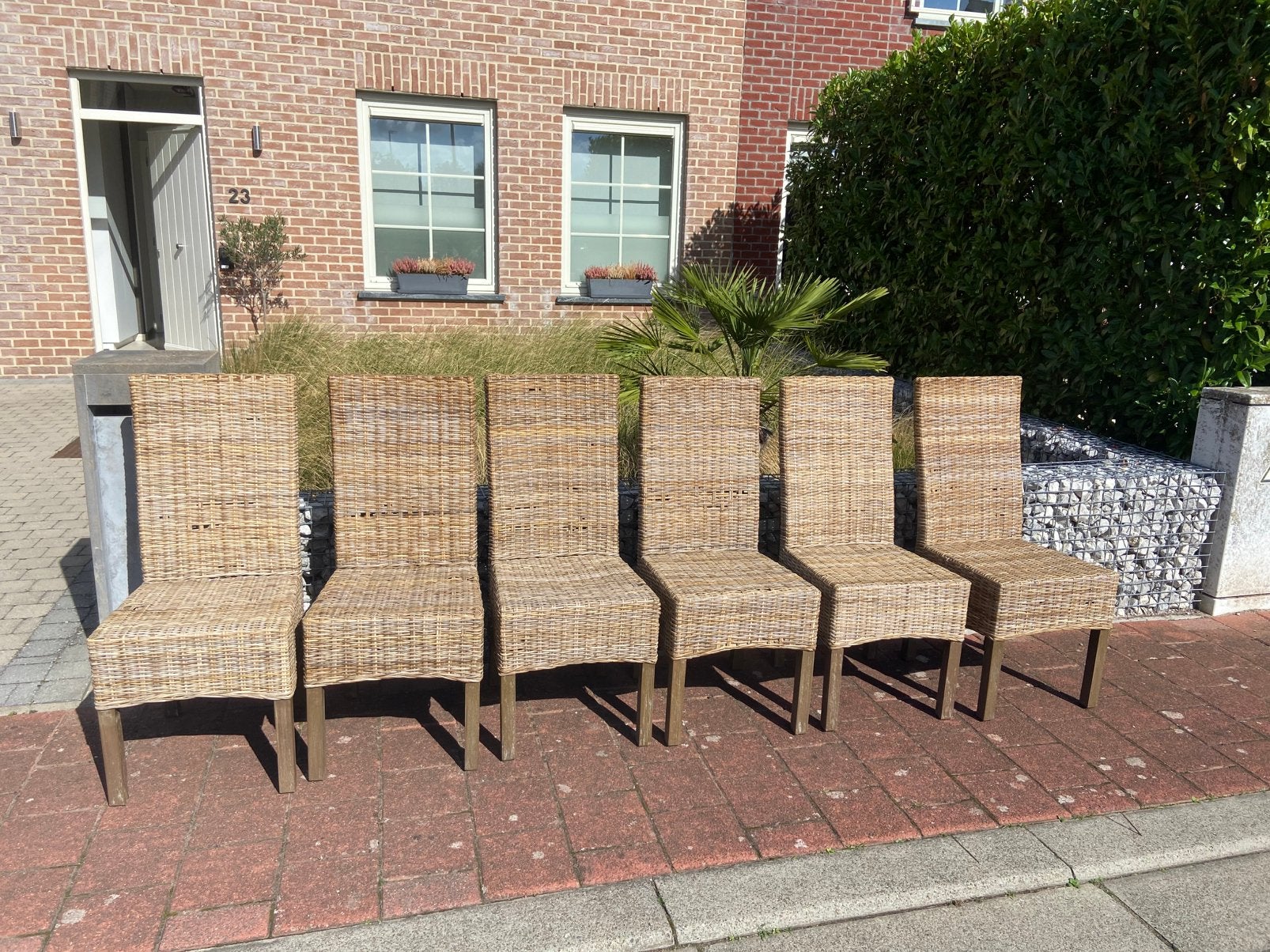 6 stoelen gratis, Enlèvement, Utilisé