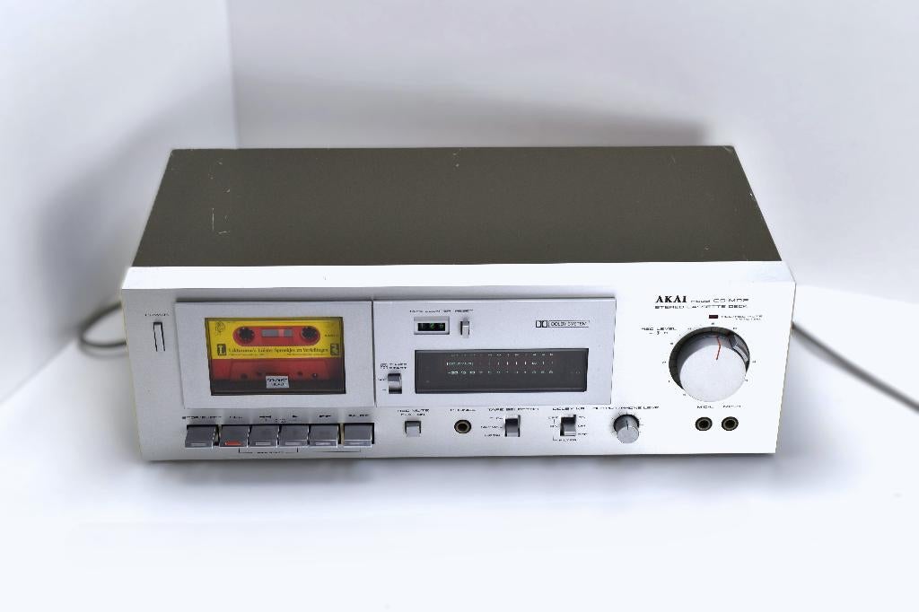 Lecteur de cassettes AKAI Vintage CS-M02 | Testé -fonctionne, Enlèvement ou Envoi, Simple, Akai
