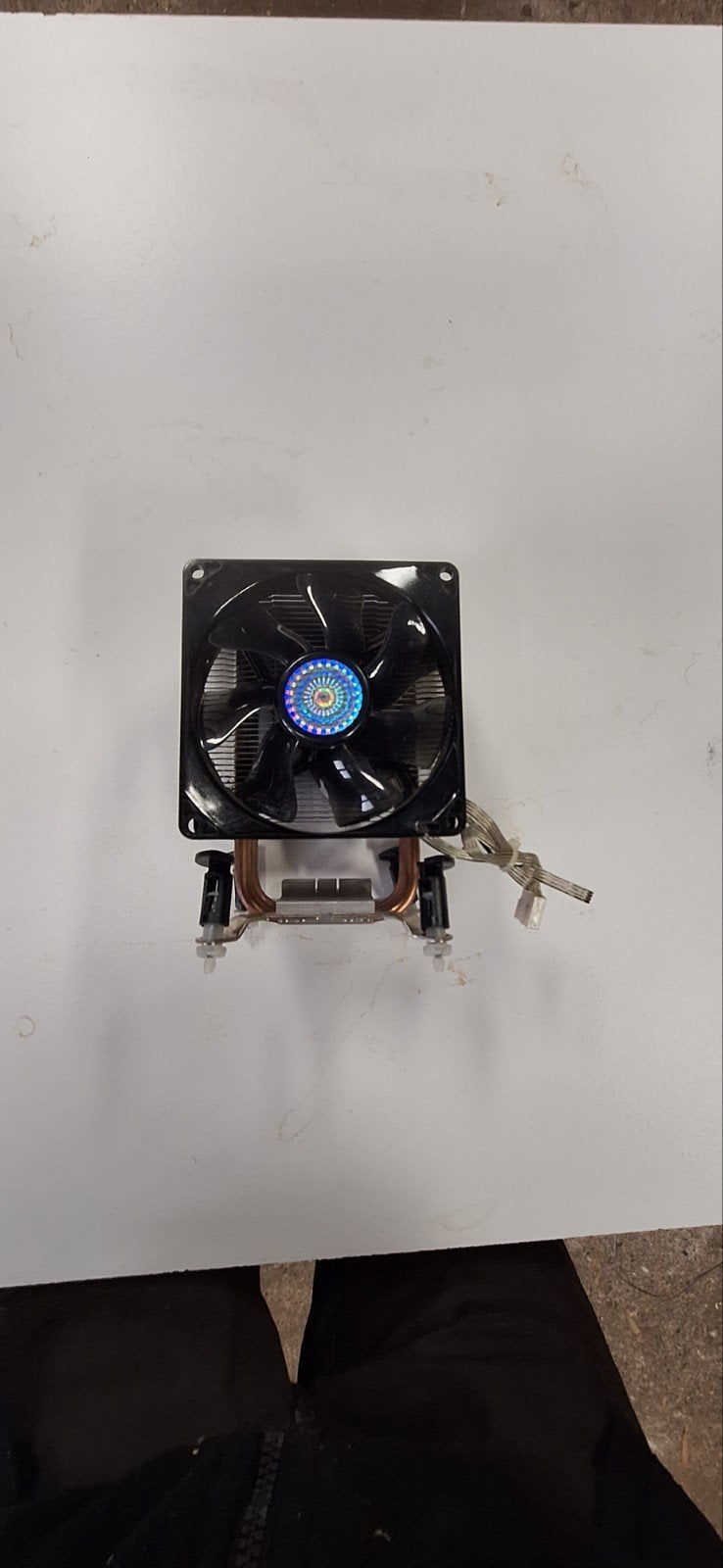 cooler master cpu ventilator cooler, Computers en Software, Ophalen, Zo goed als nieuw, Luchtkoeling
