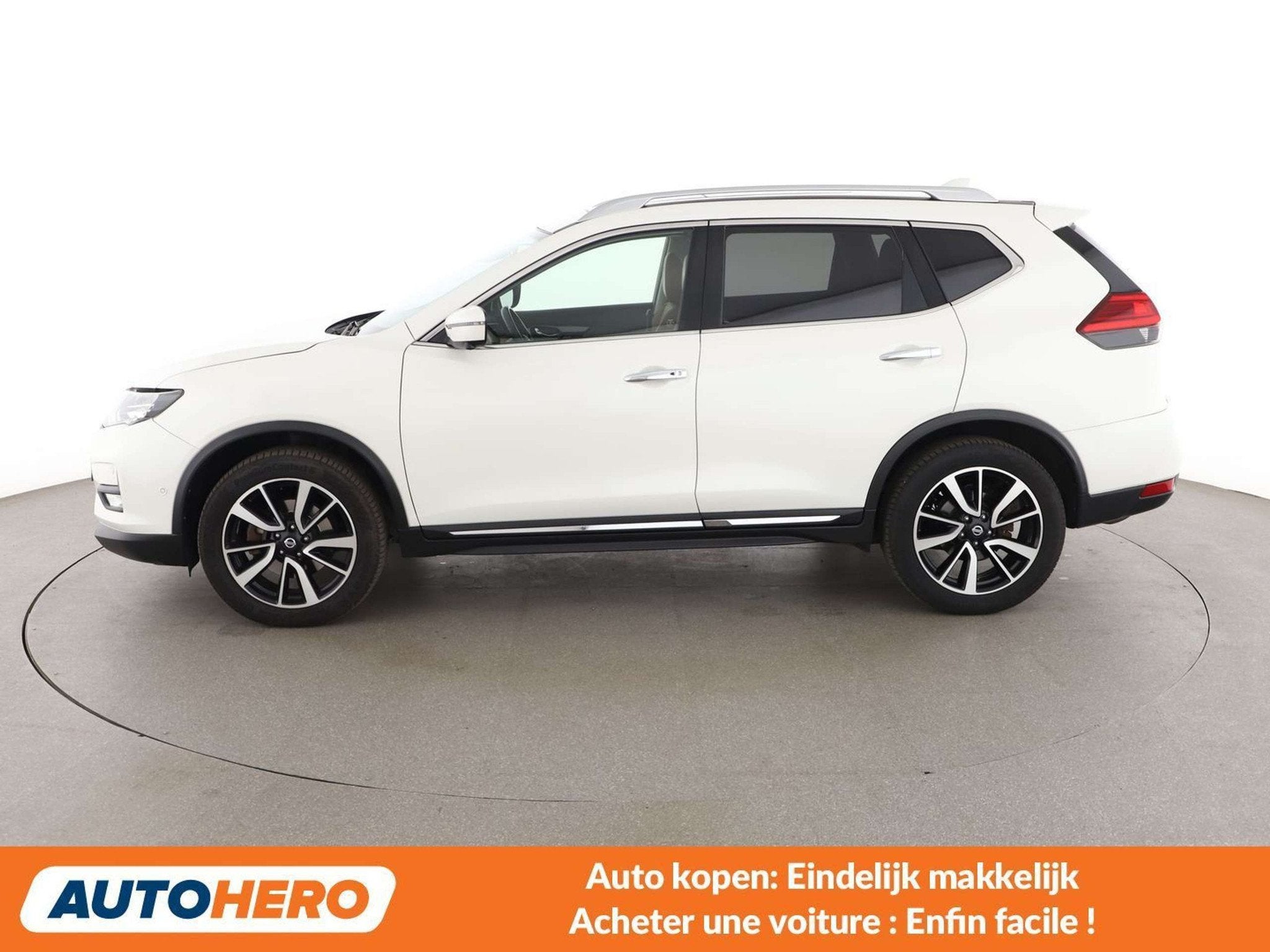 Nissan X-Trail 2.0 dCi Tekna 4x4 (bj 2018, automaat), Auto's, Wit, Leder, Bruin, SUV of Terreinwagen