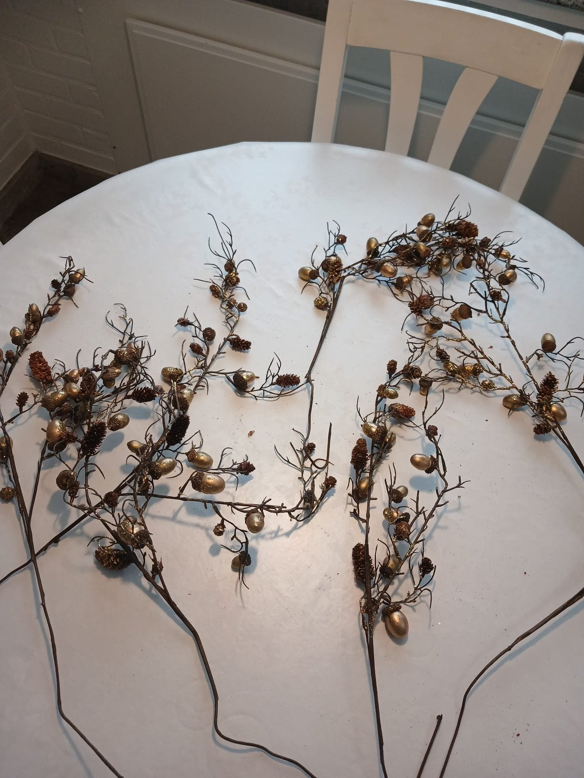 7 paar takken decoratief kerstmis, Ophalen of Verzenden, Zo goed als nieuw