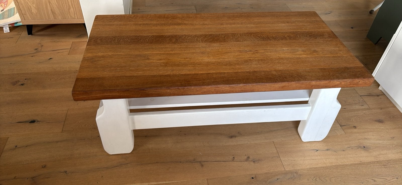 Eikenhouten salontafel, Ophalen, Zo goed als nieuw