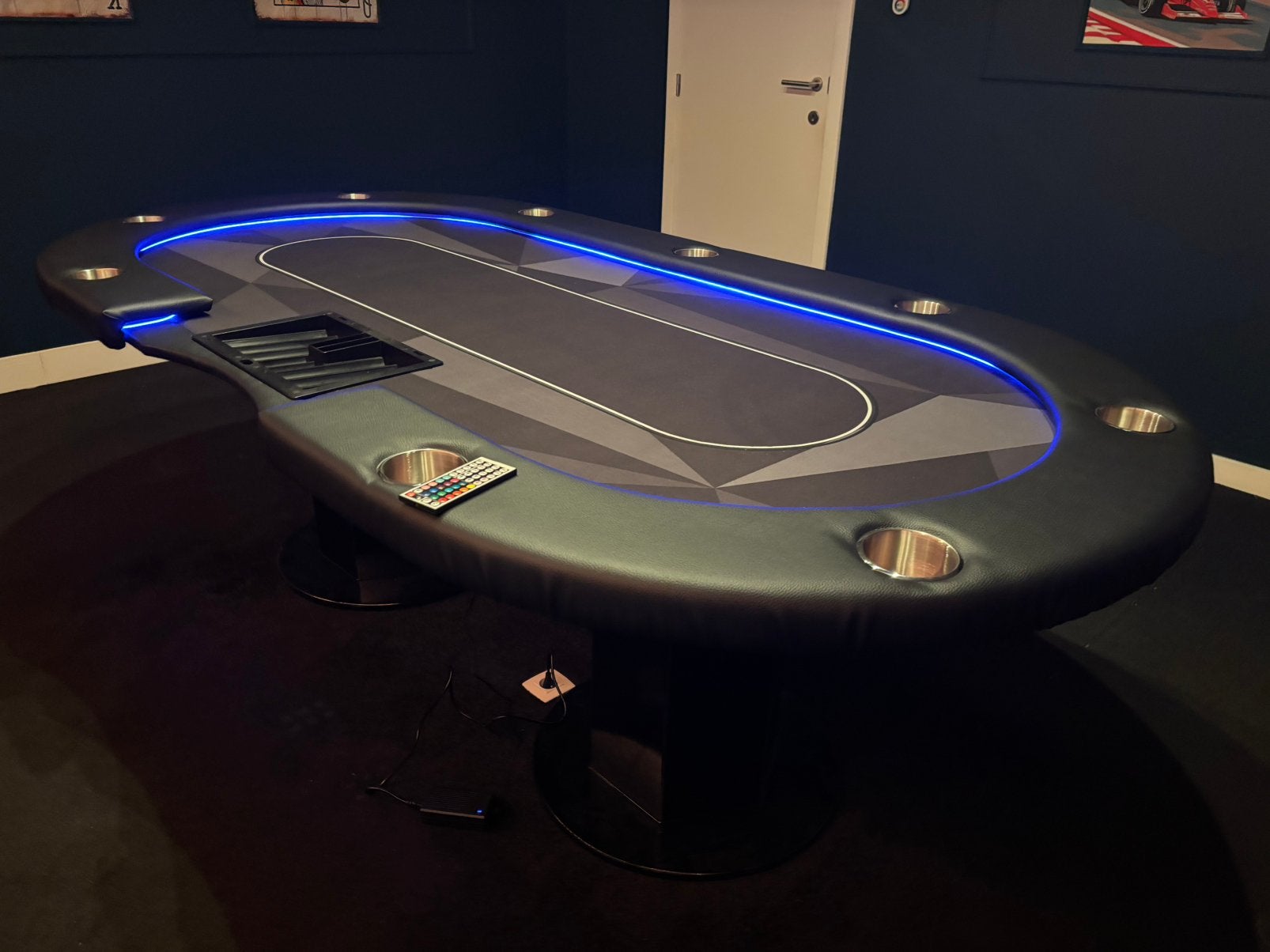 Pokertafels, Ophalen