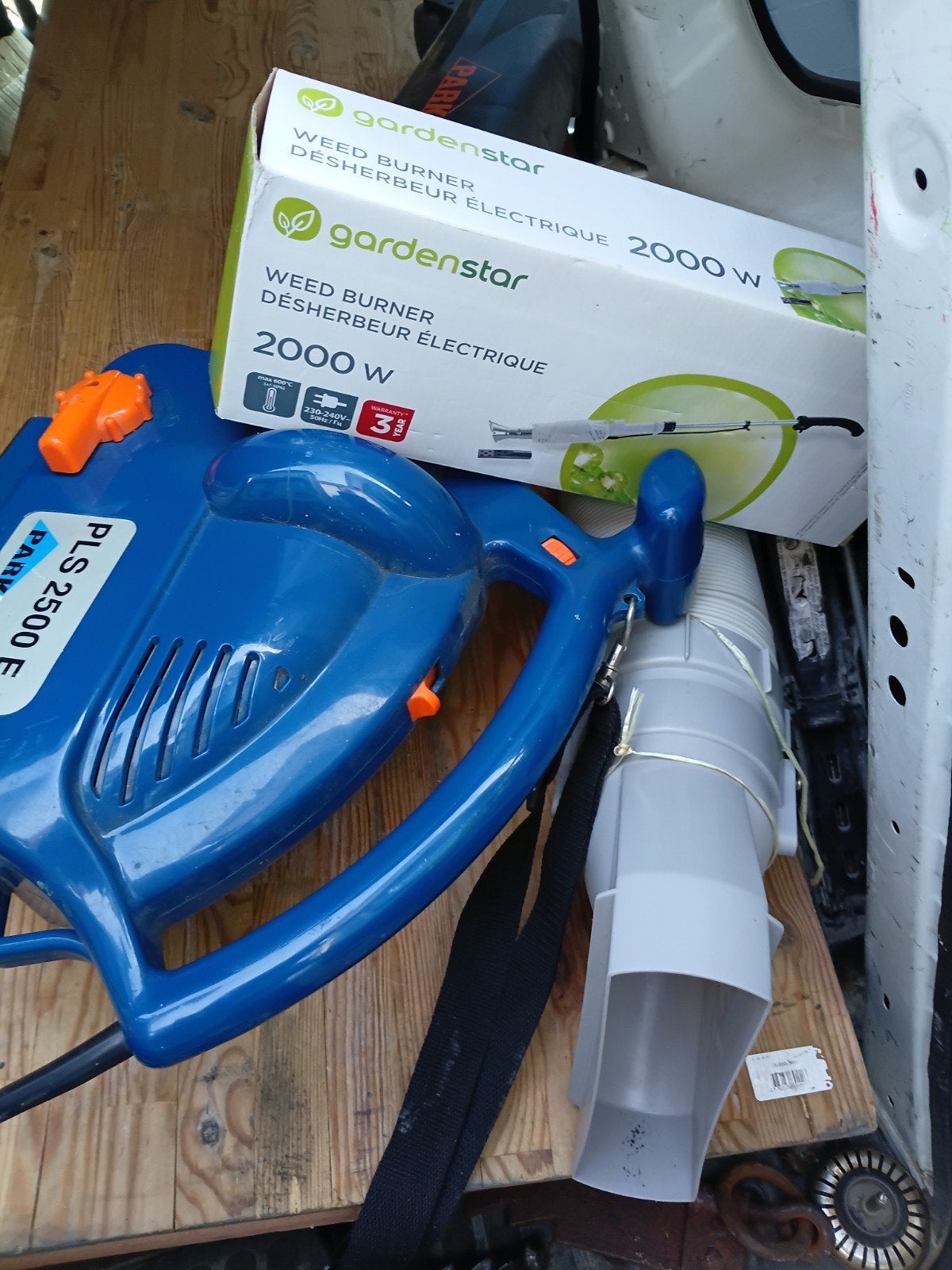 soufleur electique, Enlèvement