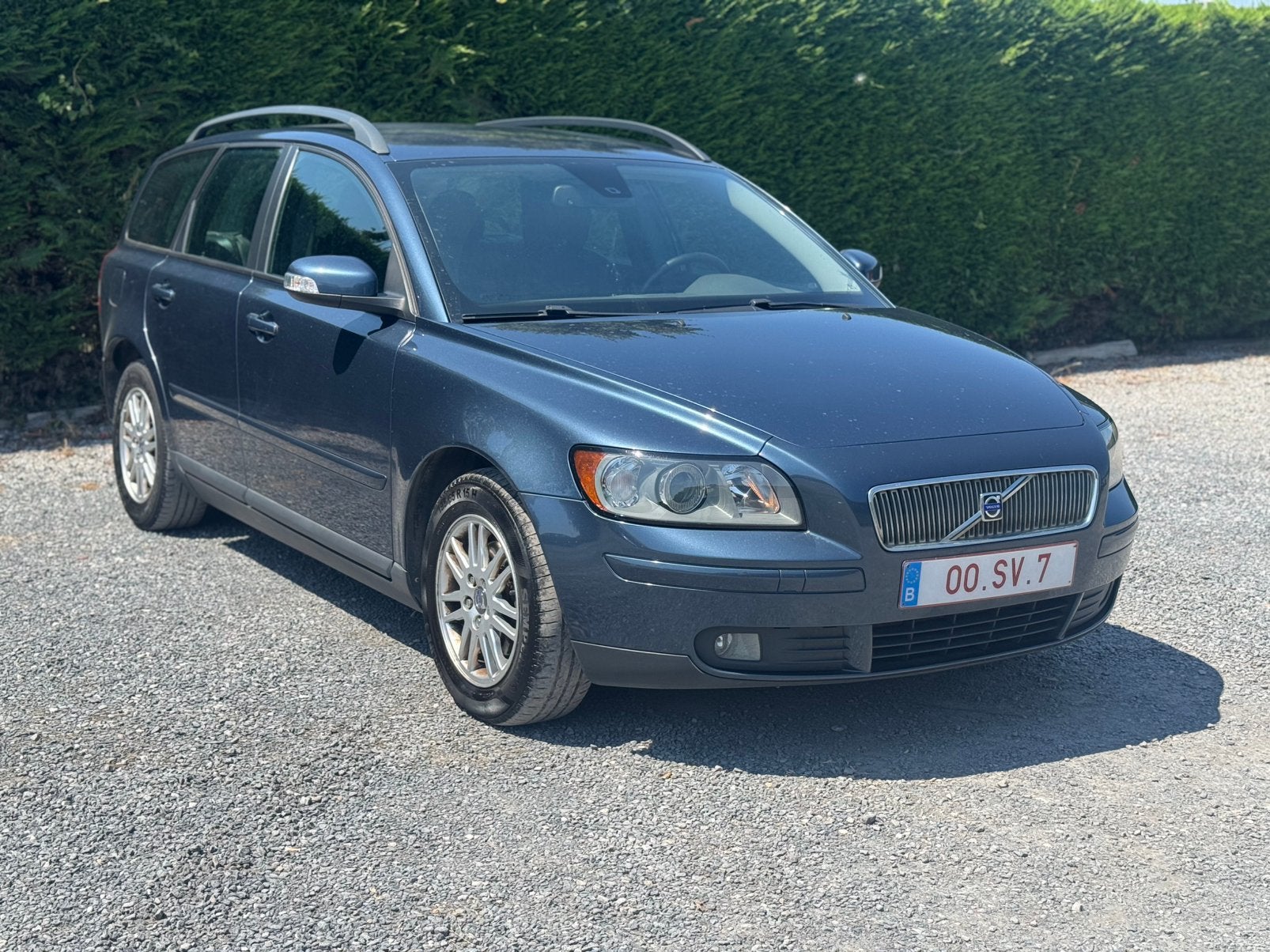 Volvo V50 1.6d 1ste eigenaar propere staat, Auto's, Voorwielaandrijving, Zwart, 4 cilinders, Leder