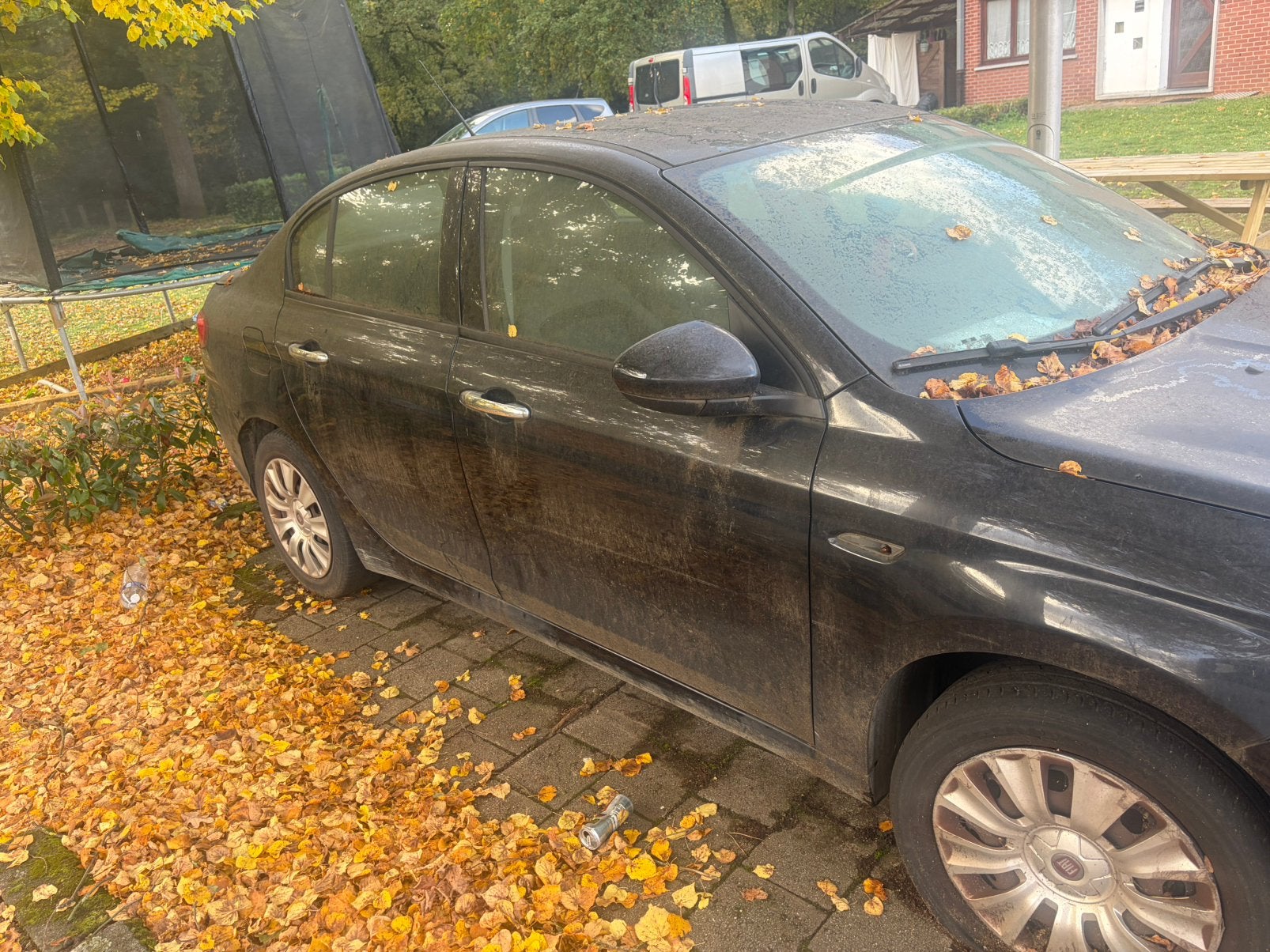 Fiat tipo, Auto's, Voorwielaandrijving, 4 deurs, Stof, Zwart