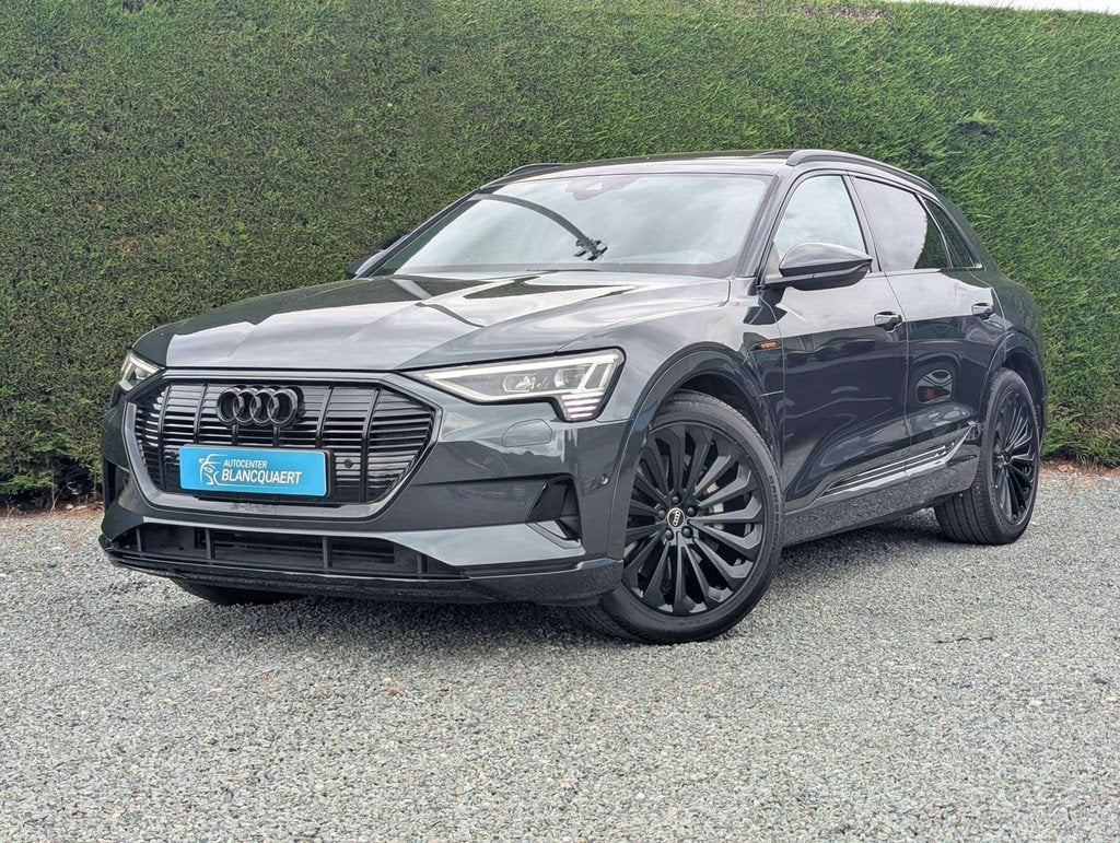 Audi Q8 e-tron (Q8) S-line- opendak- trekhaak - head up, Auto's, Automaat, Zwart, 408 pk, Q8 e-tron
