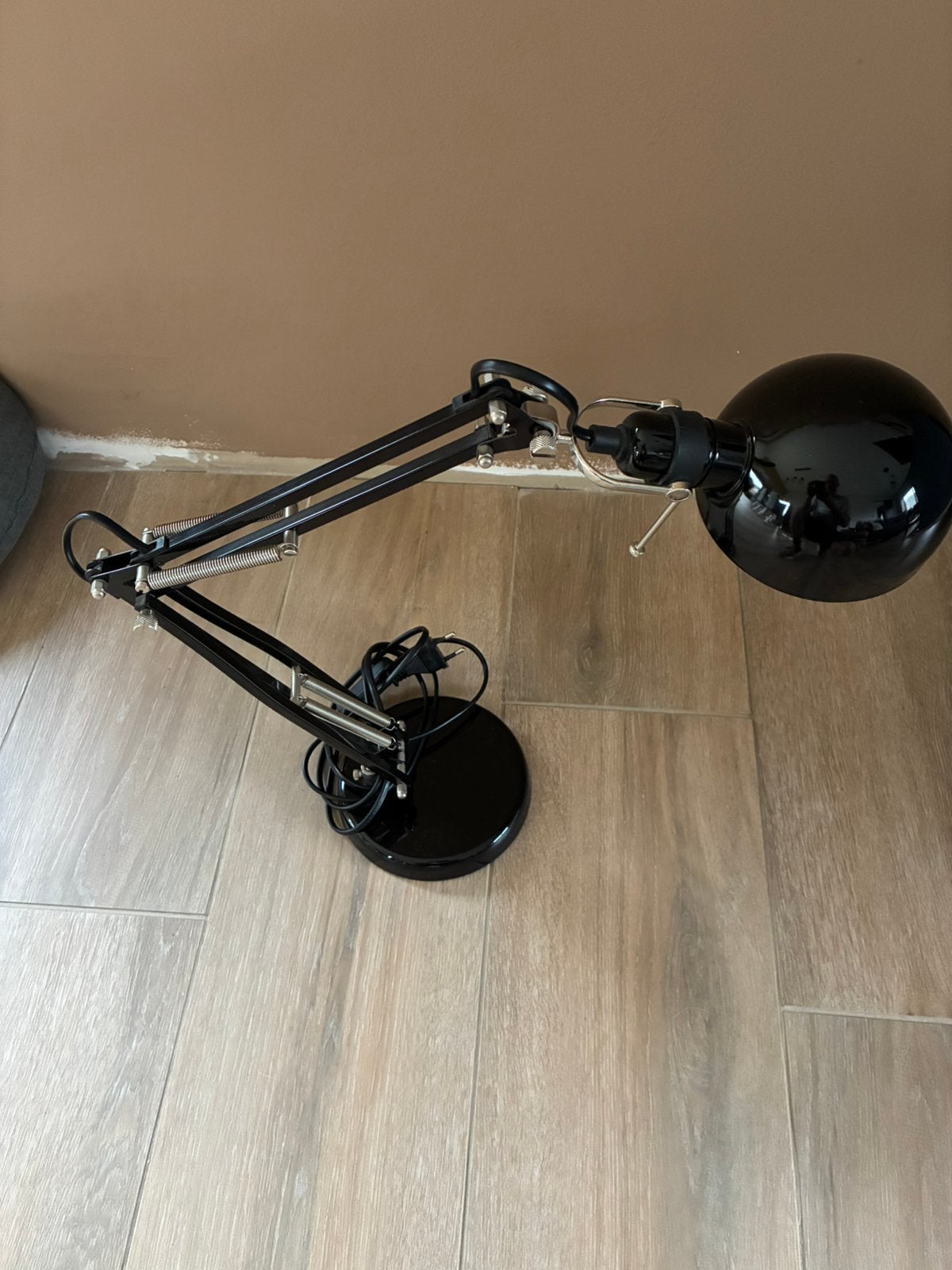 Ikea bureau lamp, Bureaulamp, E14 (klein), Ophalen of Verzenden, Zwart