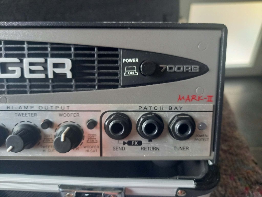 ampli basse Gallien Krueger 700RB, Musique & Instruments, Enlèvement, Utilisé, Guitare basse, 100 watts ou plus