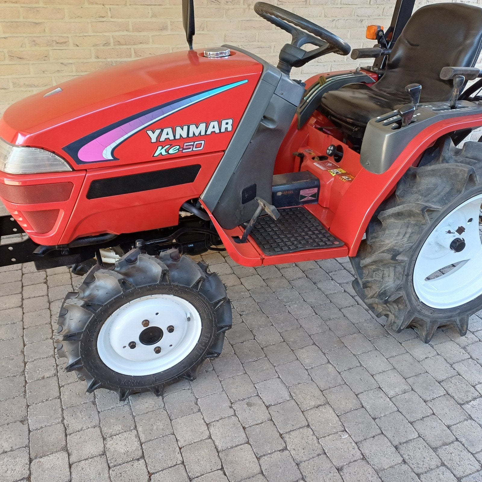 Yanmar ke 50 minitractor 4x4, Ophalen, Gebruikt, Tot 80 Pk, Tot 2500