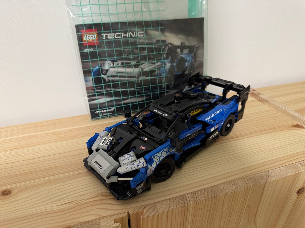 McLaren Senna GTR (42123), Ophalen of Verzenden, Zo goed als nieuw, Technic, Complete set