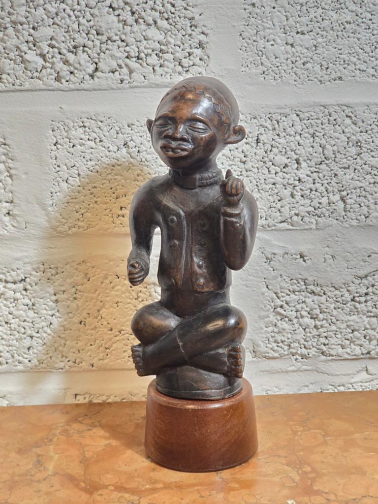 Antiek afrikaans beeldje, Antiek en Kunst, Ophalen