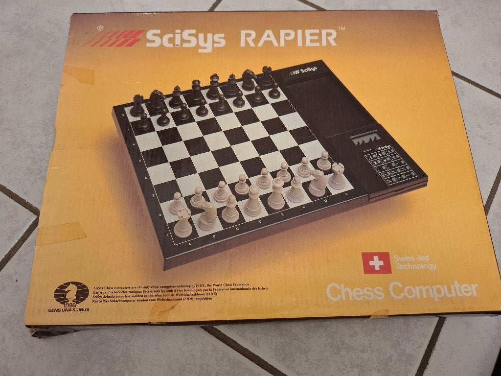 schaakcomputer, 1 ou 2 joueurs, Enlèvement, Utilisé