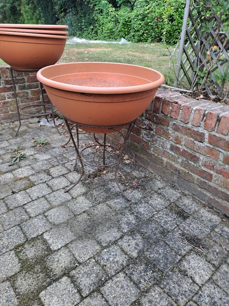 bloembakken, Tuin en Terras, Ophalen, Gebruikt