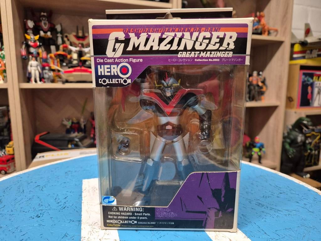 G Mazinger/goldorak, Ophalen