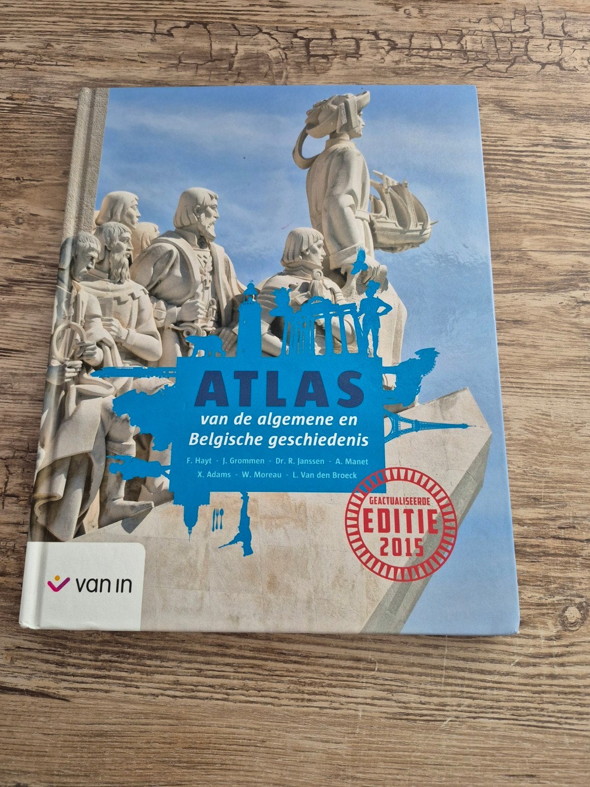 Atlas van de algemene en Belgische geschiedenis, Livres, Enlèvement ou Envoi, Belgique, Autres atlas, Utilisé