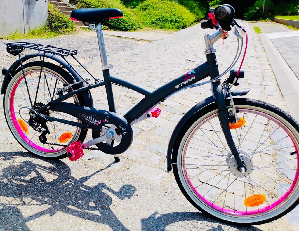 Fiets te koop, Fietsen en Brommers, Fietsen | Meisjes, Ophalen, Zo goed als nieuw, 20 inch