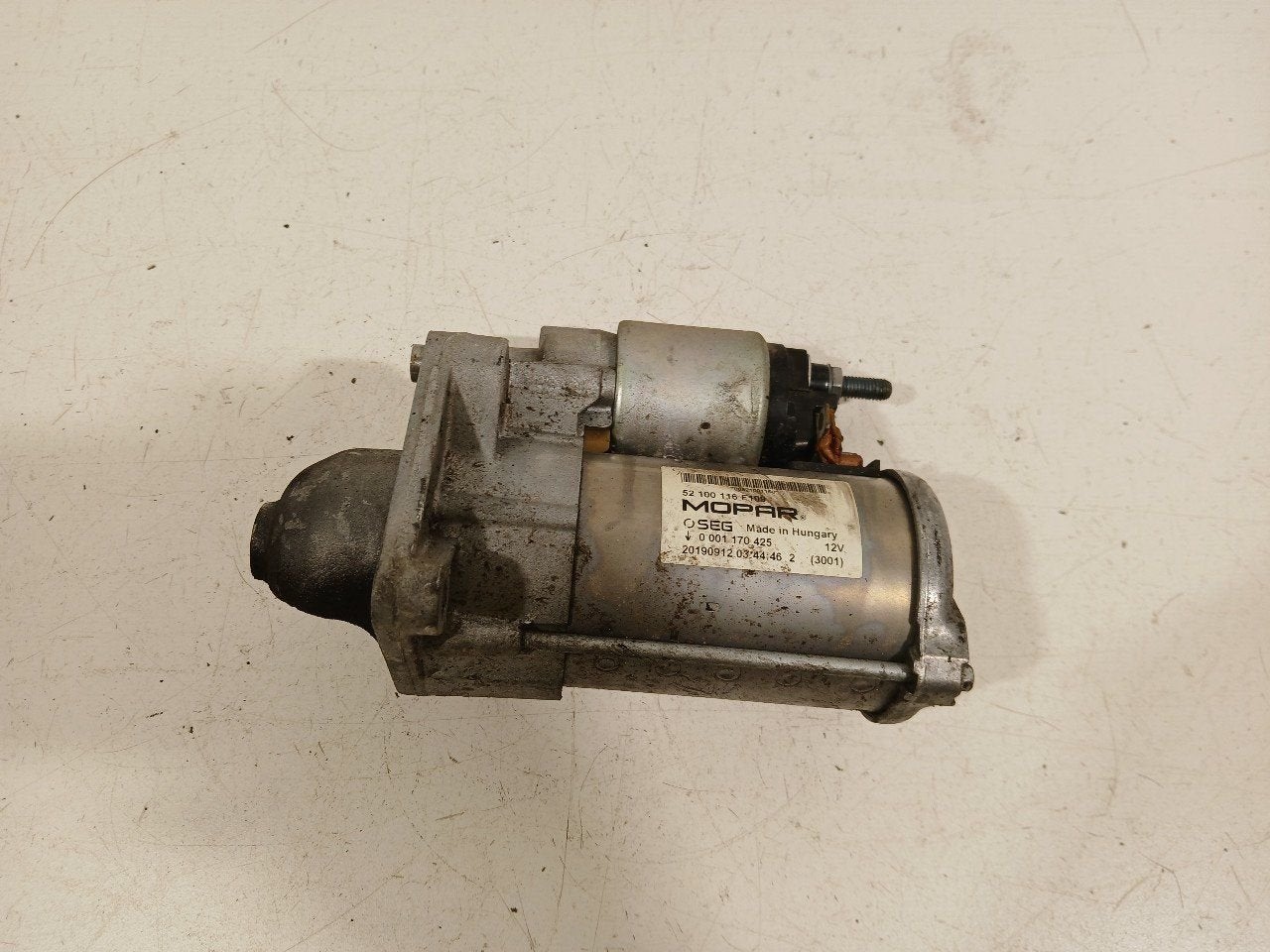 Startmotor Fiat Tipo, Onderdelen@venauto.nl, Van der Ven Autorecycling B.V., Gebruikt, Ettenseweg 76, 4706 PB Roosendaal, The Netherlands