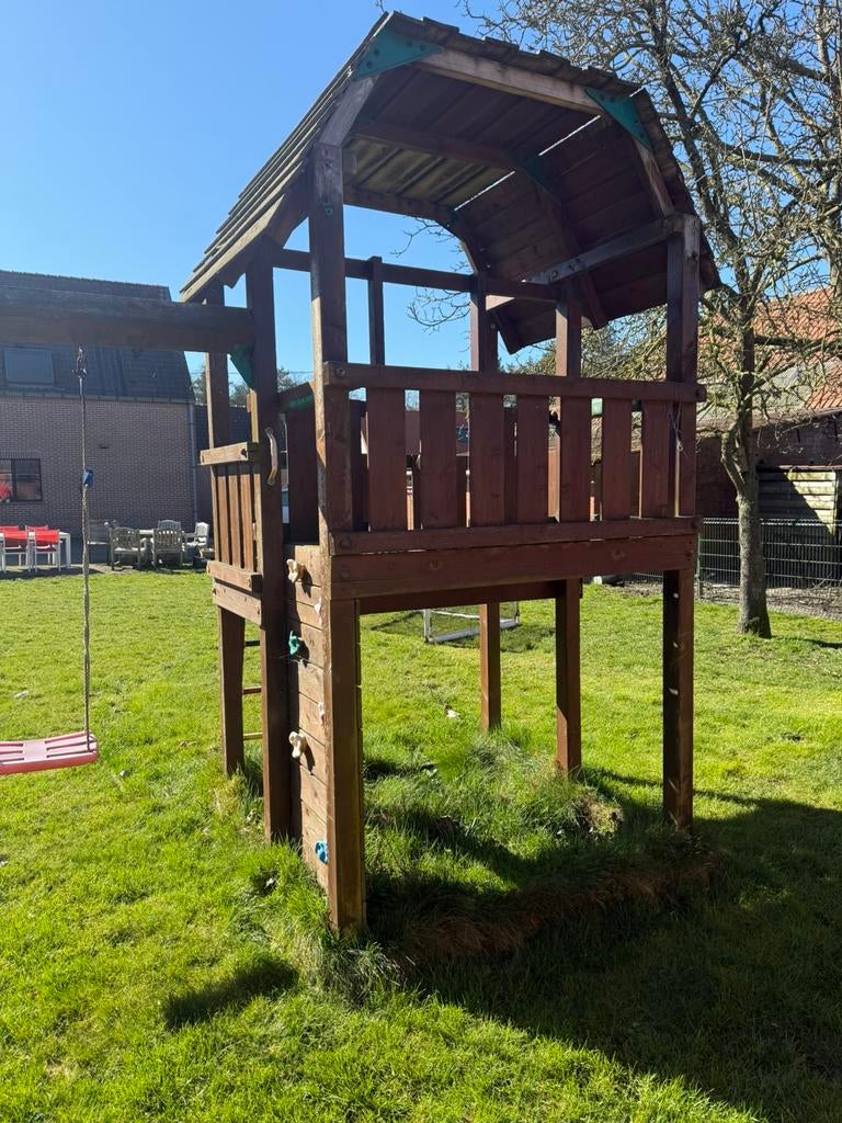 Speeltoren  jungle gym, Ophalen, Gebruikt, Schommel