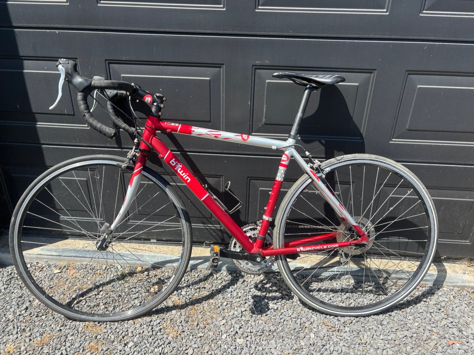 BTwin koersfiets, racefiets, Ophalen, Gebruikt, Schijfrem, Overige merken