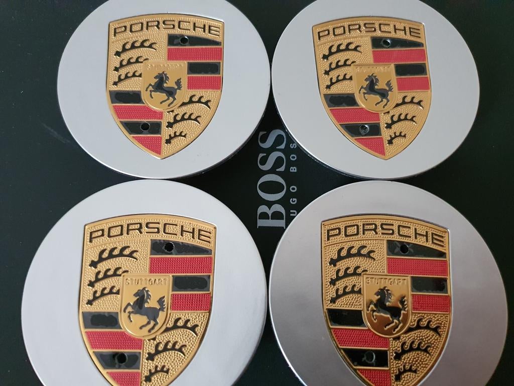 Porsche Cayenne Panamera Taycan Cayman Macan wieldoppen 76mm, Ophalen of Verzenden, Nieuw