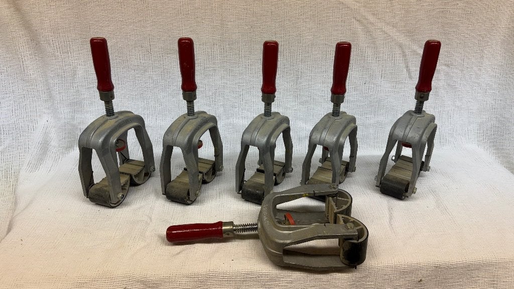 6 stuks BESSEY KANTENFIX KF4, Doe-het-zelf en Bouw, Gereedschap | Handgereedschap, Ophalen, Gebruikt, Klem, Overige merken