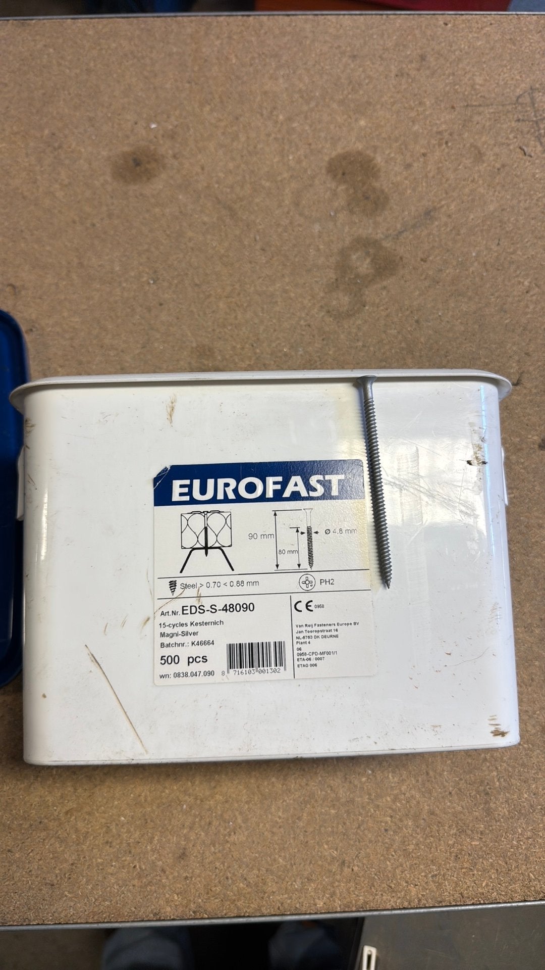 Eurofast vijzen, Doe-het-zelf en Bouw, Ophalen, Nieuw