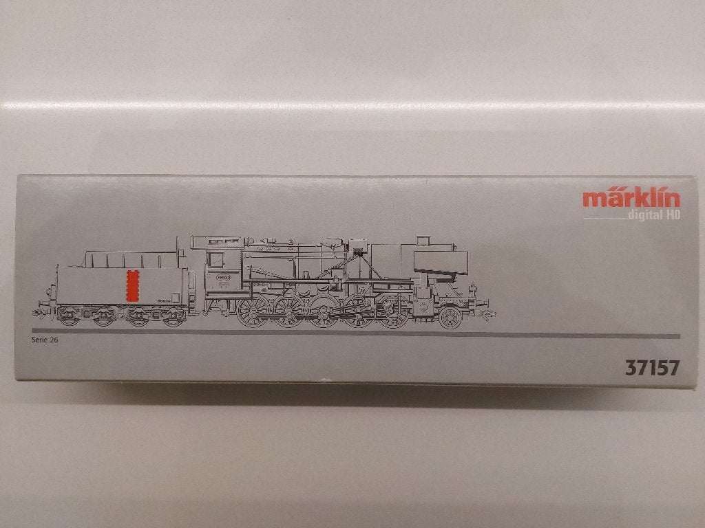 Locomotive à vapeur Marklin HO 37157, Hobby & Loisirs créatifs, Enlèvement ou Envoi, Neuf, Locomotive, Märklin