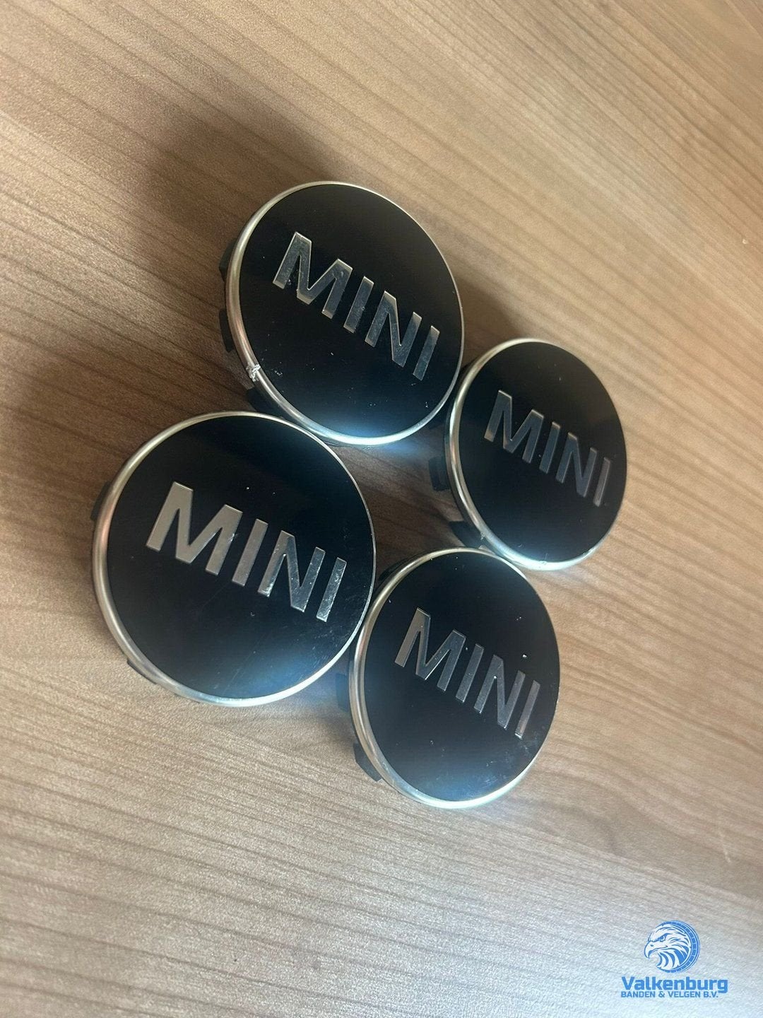 ORIGINELE Mini naafkap naafdop set zwart, Autos : Divers, Enjoliveurs, -, -, Utilisé, -