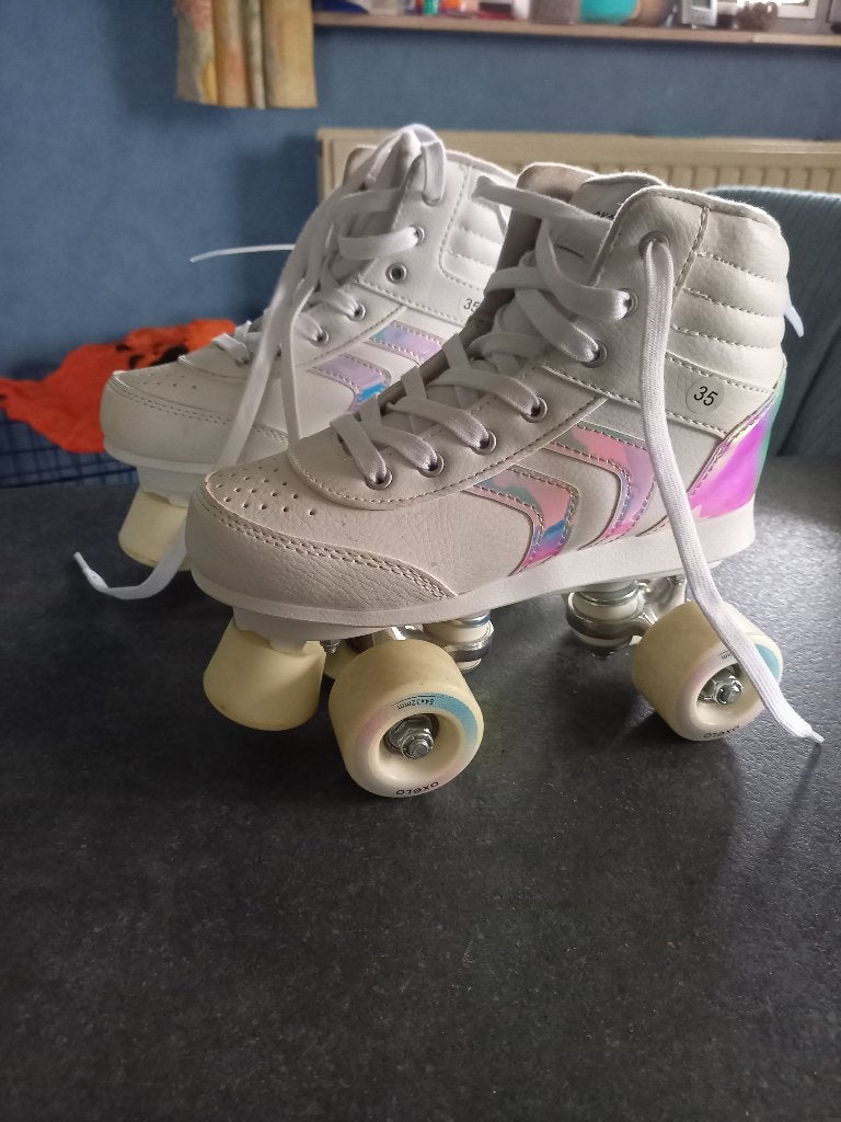 rolschaatsen: oxelo, maat 35, Ophalen