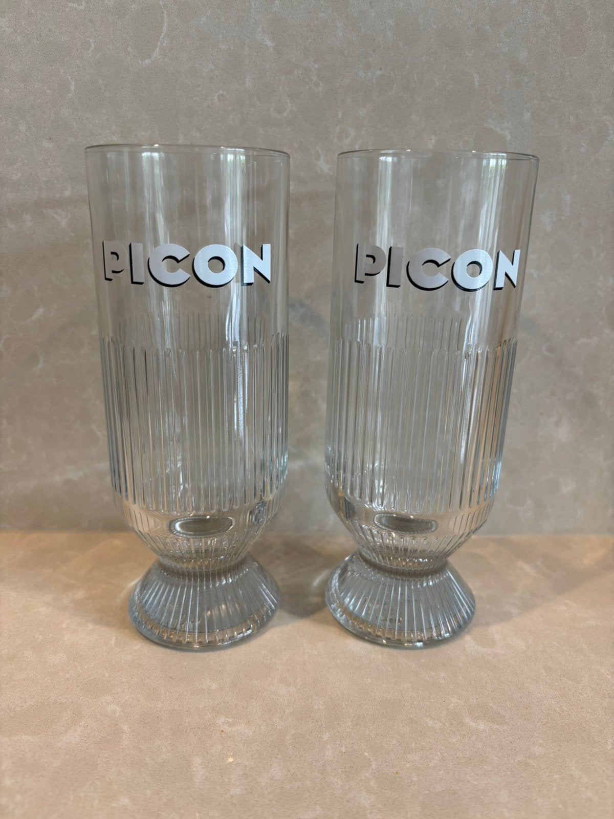 Glazen Picon bière (2stuks), Ophalen, Nieuw