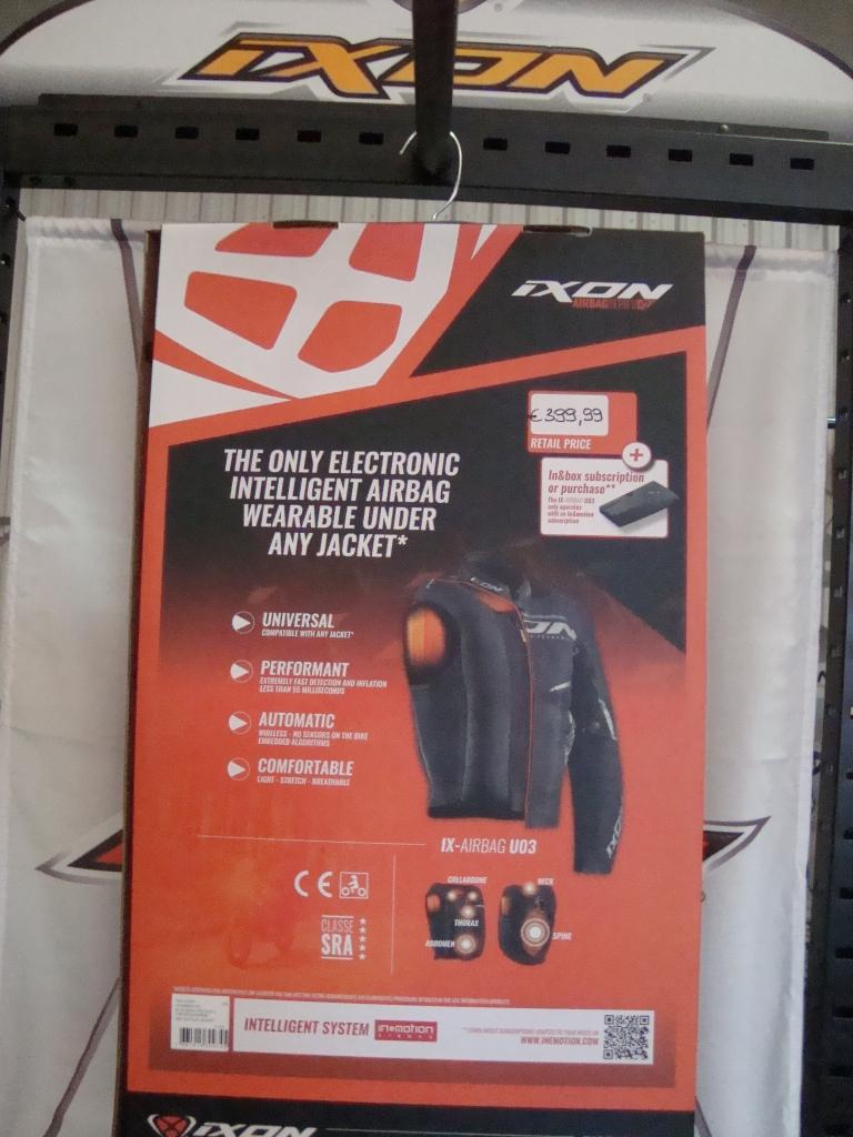 nieuwe ixon airbagvest voor moto of step, Ophalen, Nieuw met kaartje, Dames, Overige typen