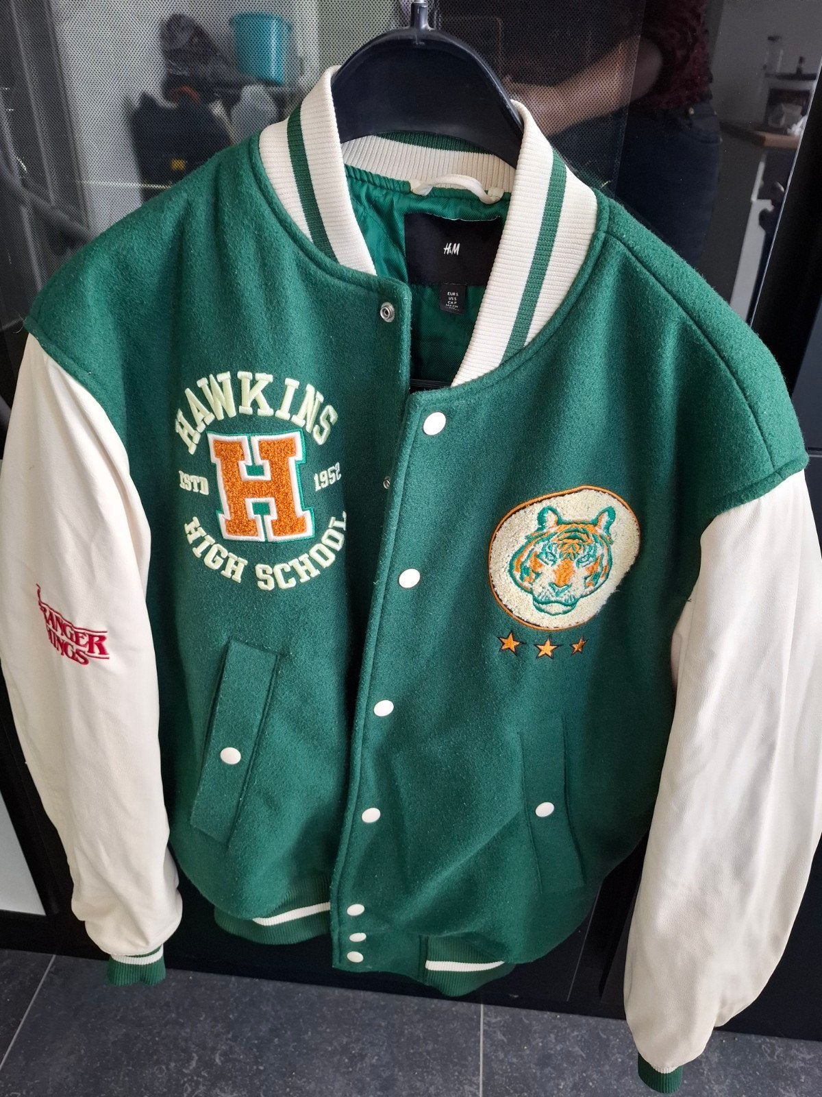 Sportjacket maat S, Kleding | Heren, Jassen | Zomer, Ophalen, Zo goed als nieuw, Maat 46 (S) of kleiner, Groen