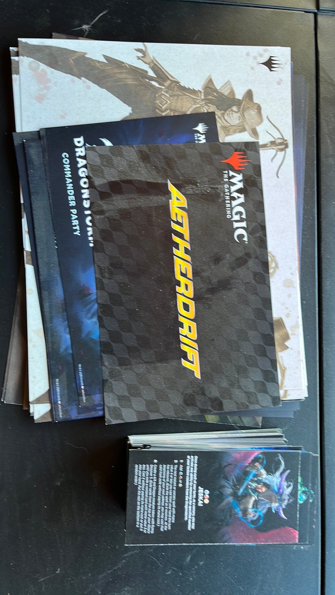 Verschillende Commander Party sets, Enlèvement, Utilisé, Cartes en vrac