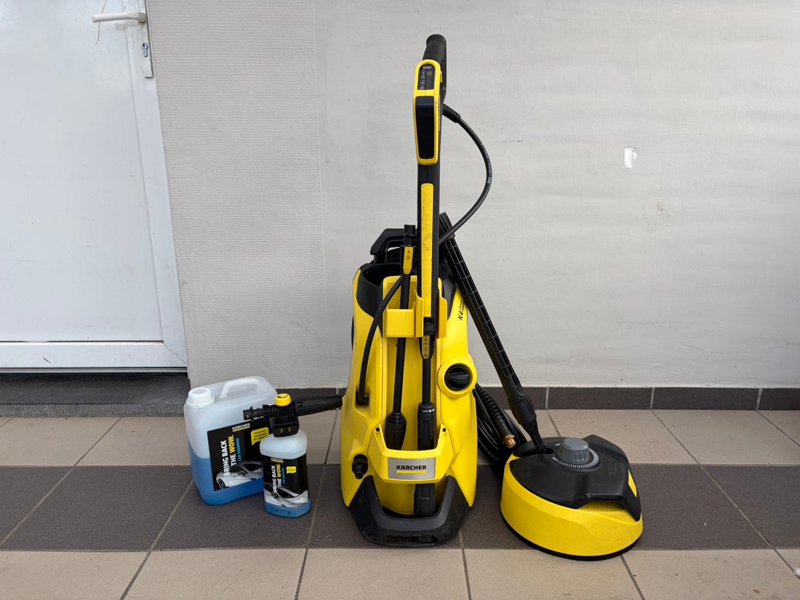 Karcher K4 Premium power control + accesoires, Jardin & Terrasse, Nettoyeurs haute pression, Utilisé, Électrique, Avec pression d'eau réglable