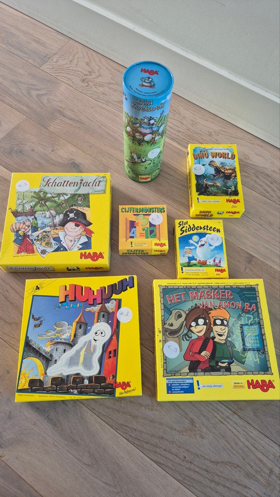 Haba gezelschapspellen, Ophalen of Verzenden, Zo goed als nieuw, Puzzelen