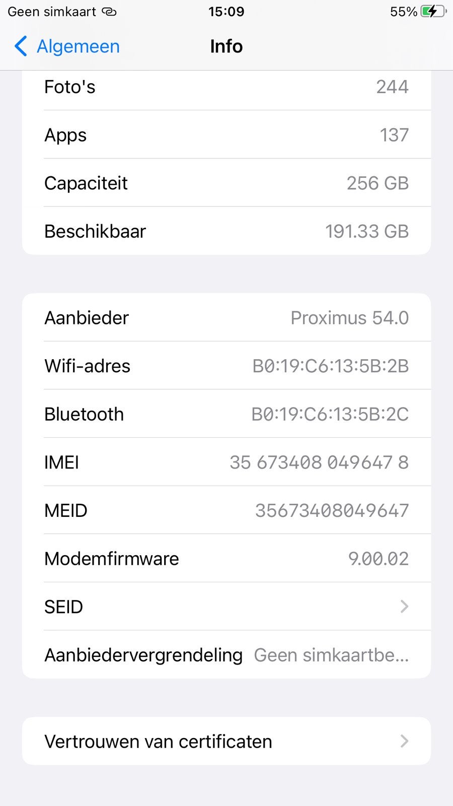 Iphone 8 plus te koop, Informatique & Logiciels, Apple iPad Tablettes, Enlèvement ou Envoi, Comme neuf