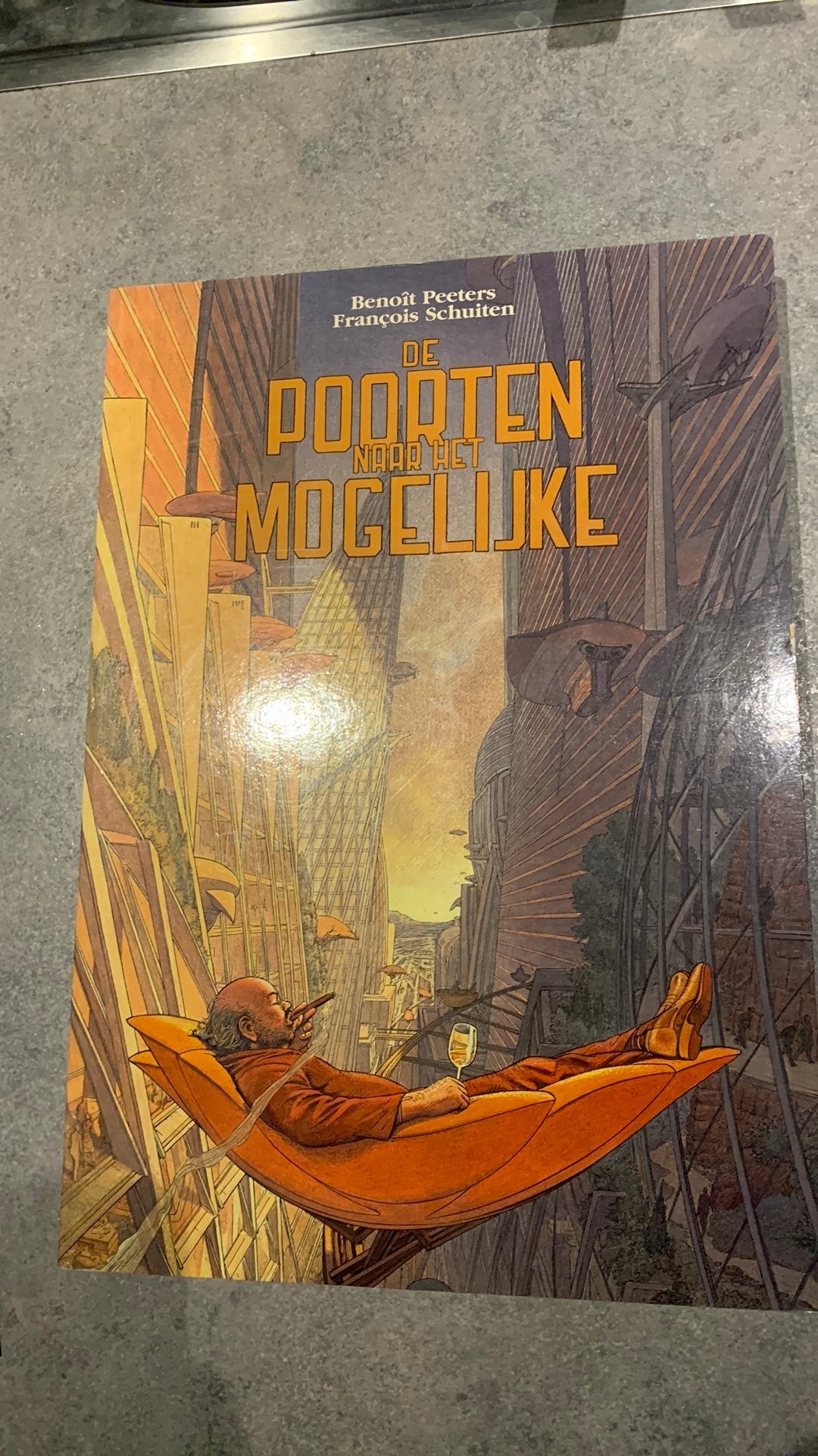 B. Peeters - De poorten naar het mogelijke, Boeken, Stripverhalen, Ophalen of Verzenden, B. Peeters; F. Schuiten